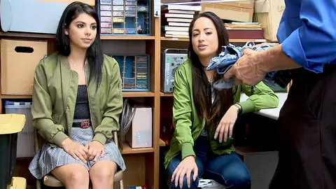 Gina Valentina and Mi Ha Doan are fucked by the police